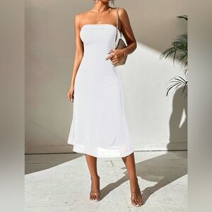 Soly Hux Women’s Strapless Midi Dress